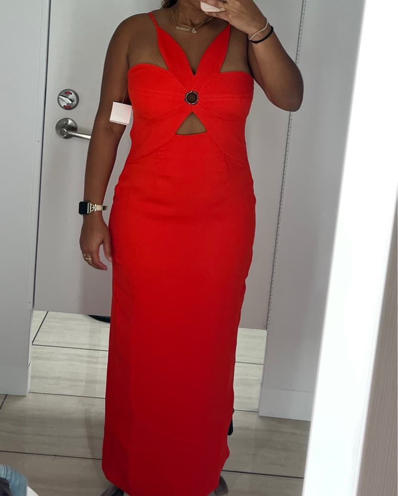 Revolve Ronny Kobo "Torn" Dress - Image 4