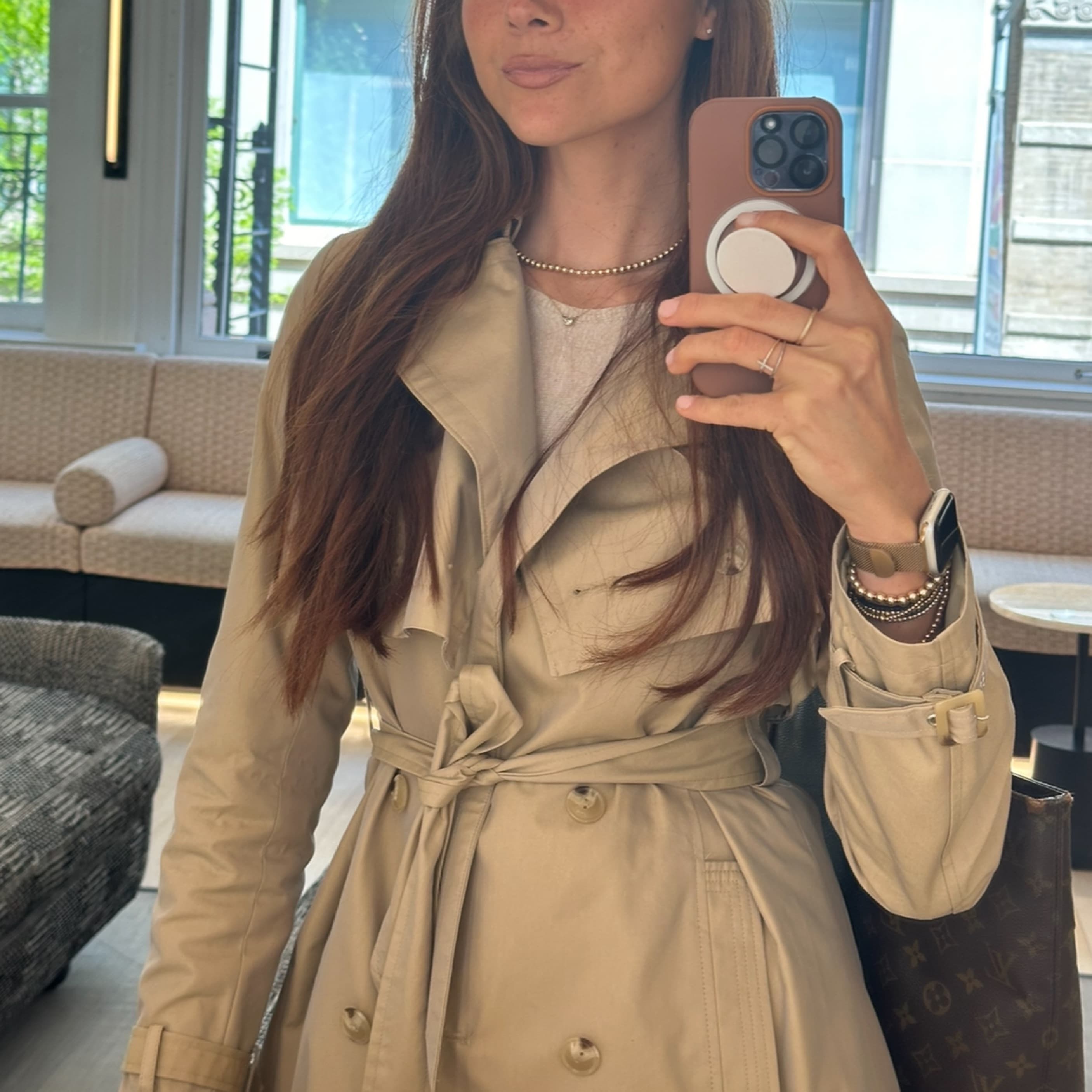 Stylish Brown Outerwear Jacket - Image 1