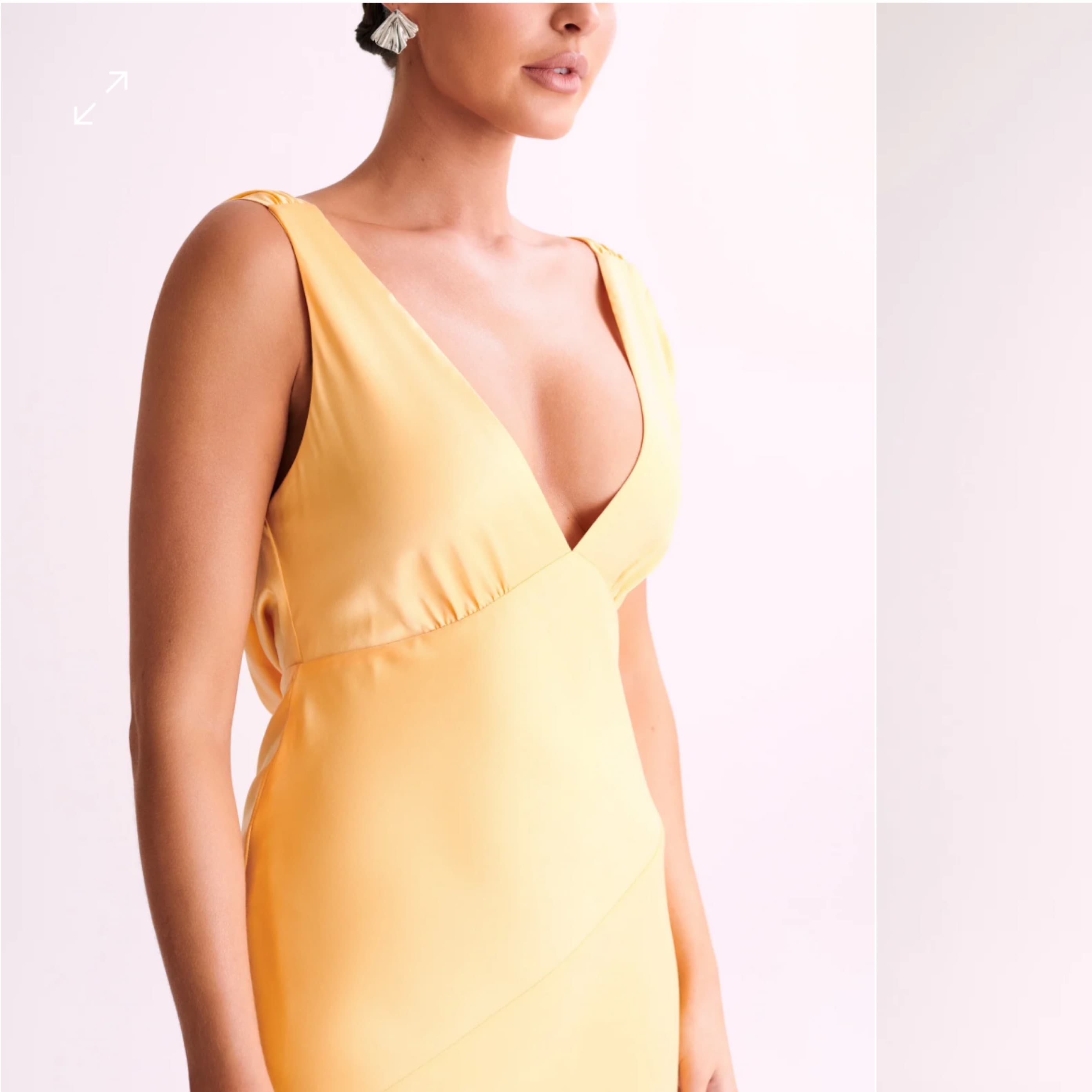 Meshki Yellow Nadia Dress - Image 4