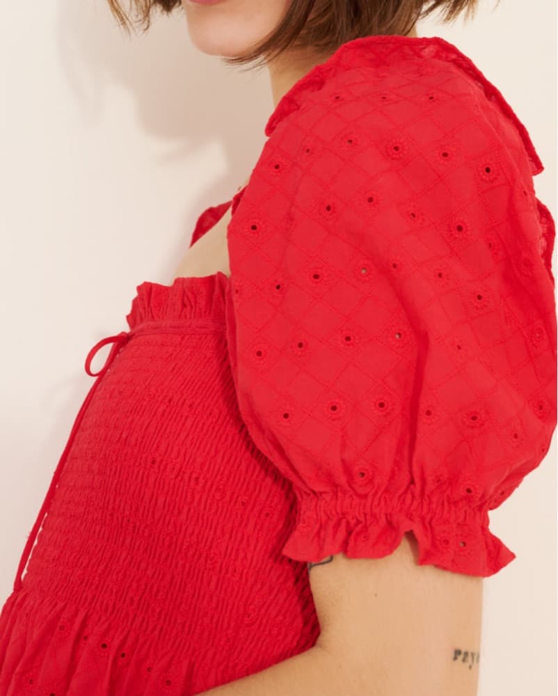 Hill House Home Scarlett  Midi Nap Dress - Image 3