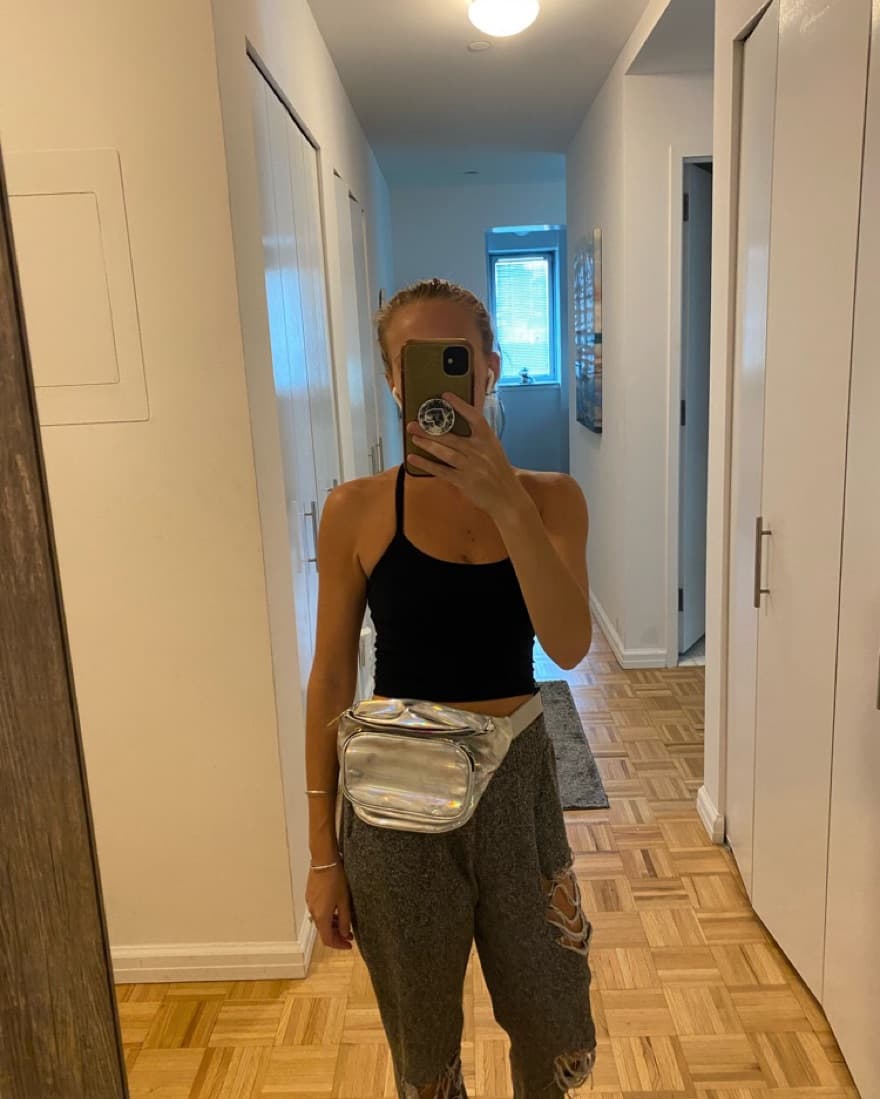 Silver Fanny Pack - Image 2