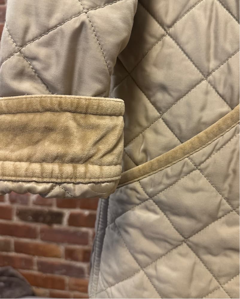 COACH Quilted Tan Jacket - Image 3