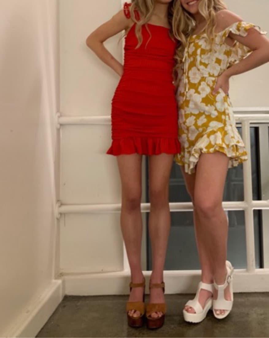Revolve Lovers & Friends Red Mini Dress - Image 2
