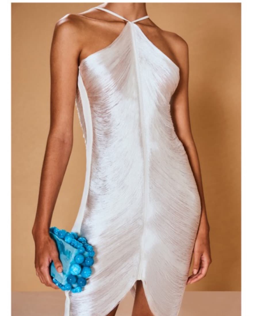 Cult Gaia Mara Fringe Dress - Image 3