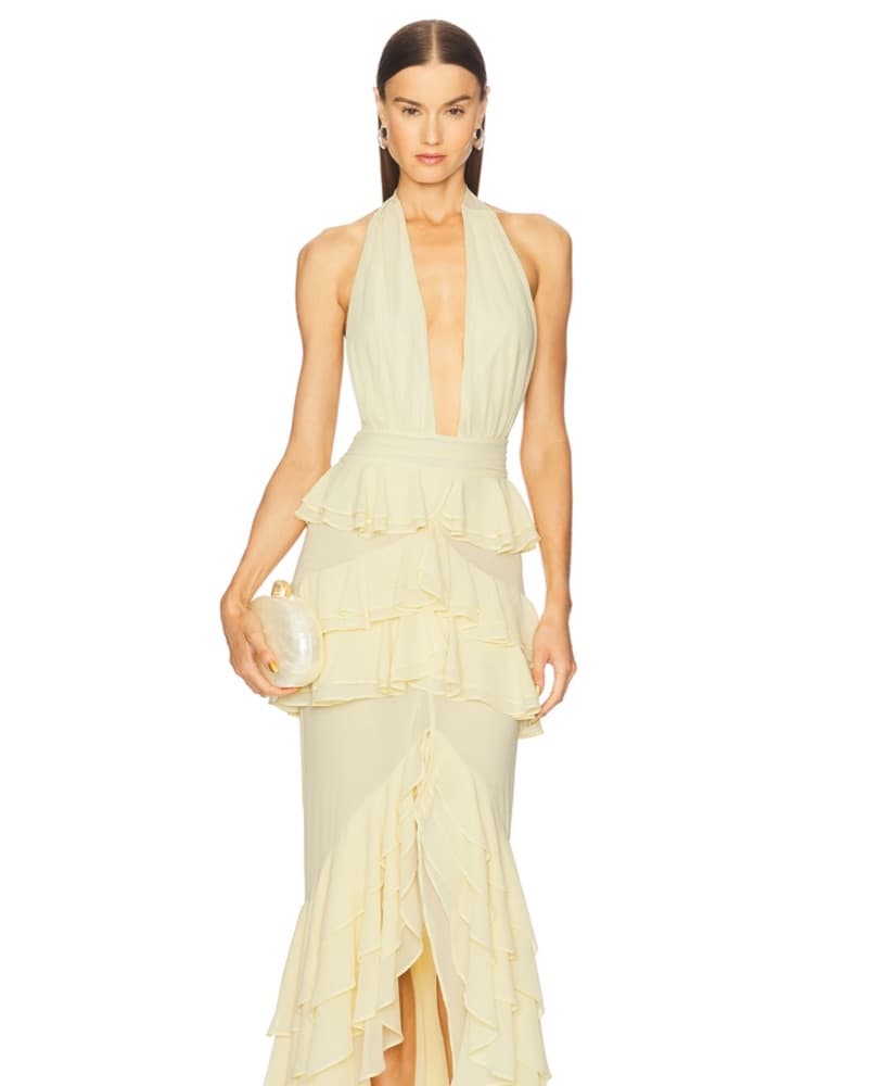 Halter Neck Revolve Gown - Image 3