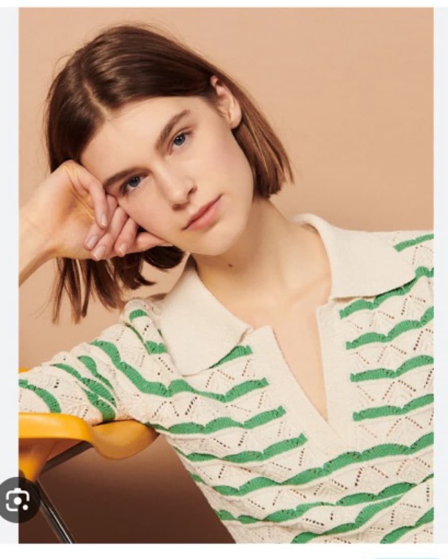 Sandro Knit Polo - Image 2