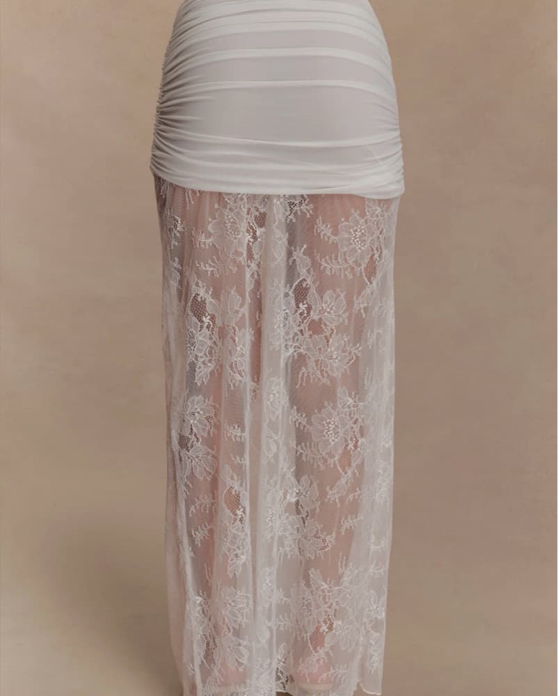 Guinevere Lace Maxi Skirt And Top - Image 4