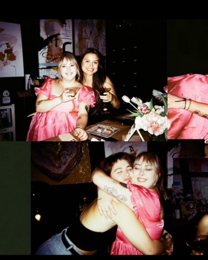 Cute Hot Pink Dress  - Image 1