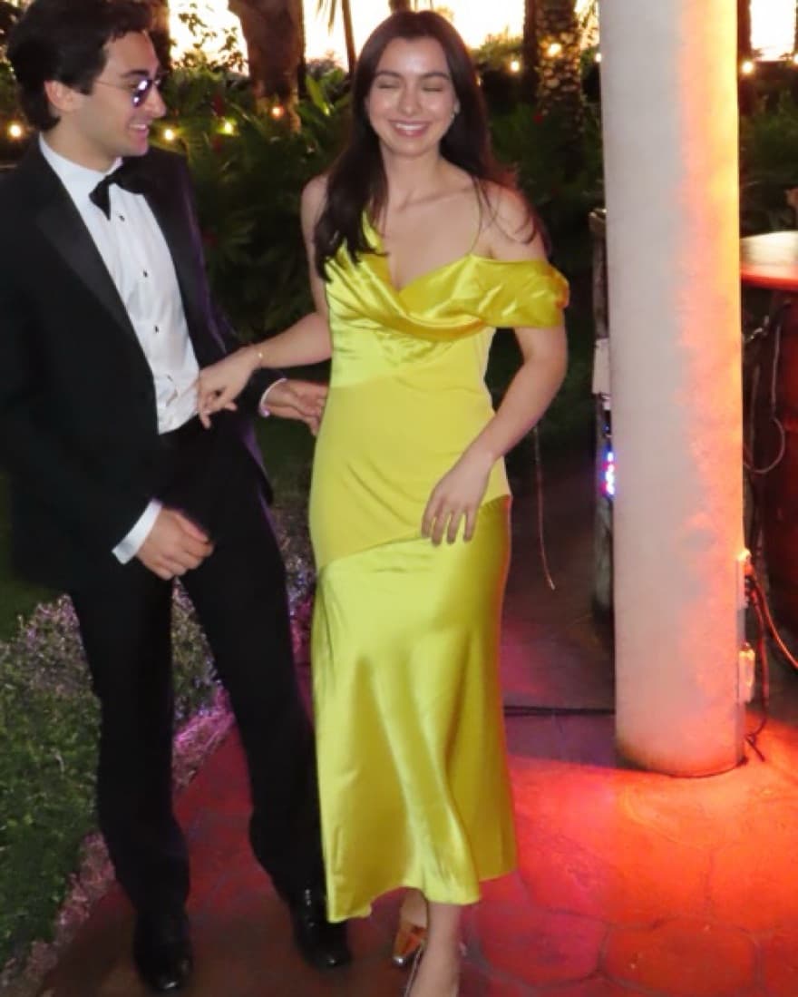 Yellow Loewe Formal Dress  - Image 2