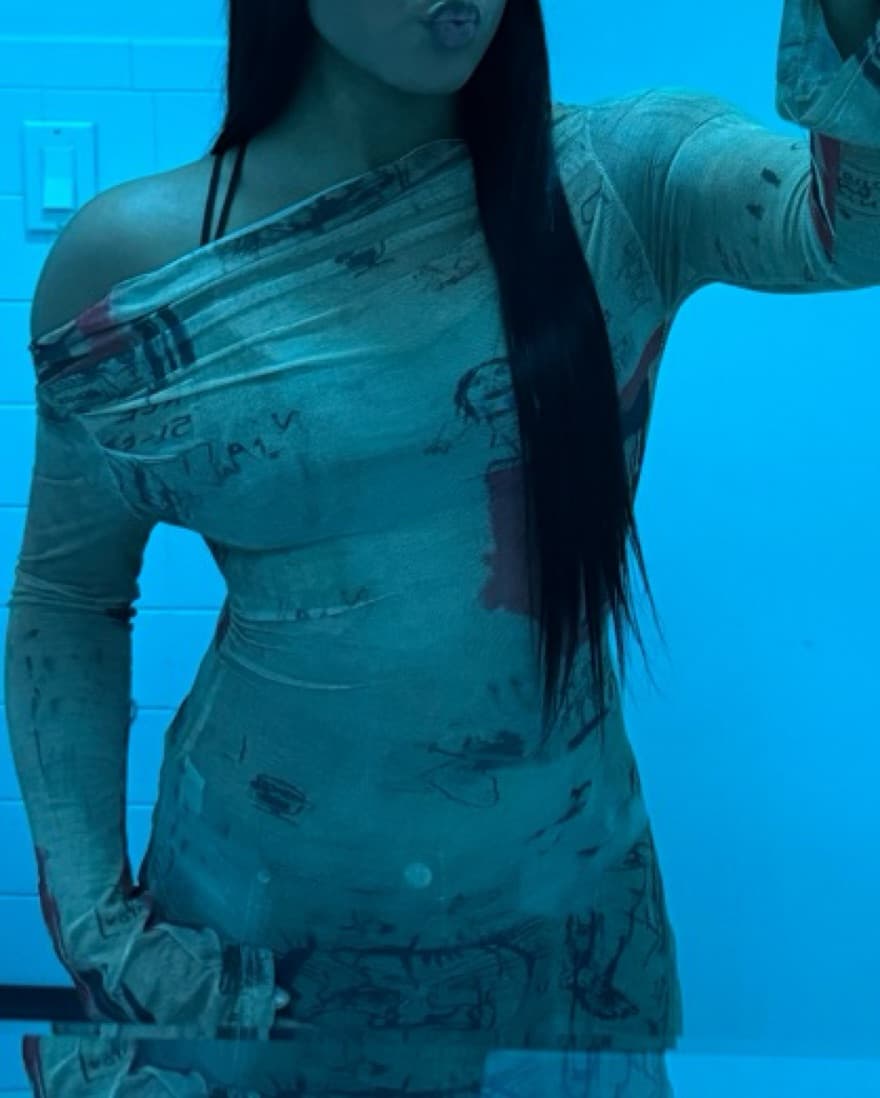 Mesh printed Top - Image 1