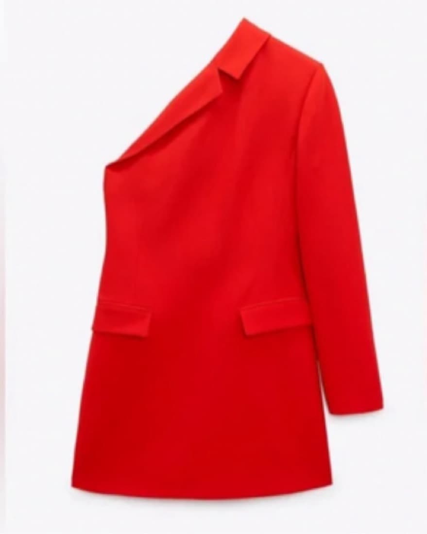 Little red Blazer dress - Image 4