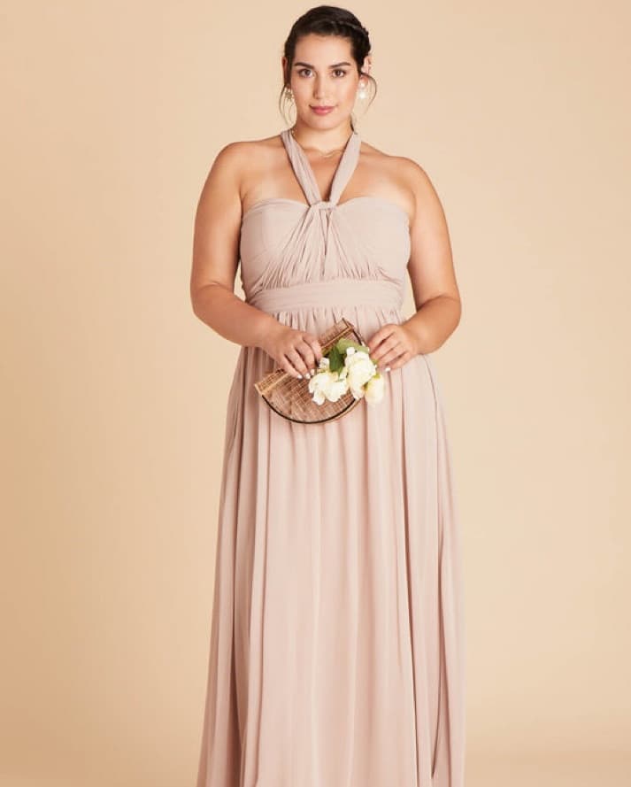 CONVERTIBLE Birdy Grey Taupe Dress  - Image 3