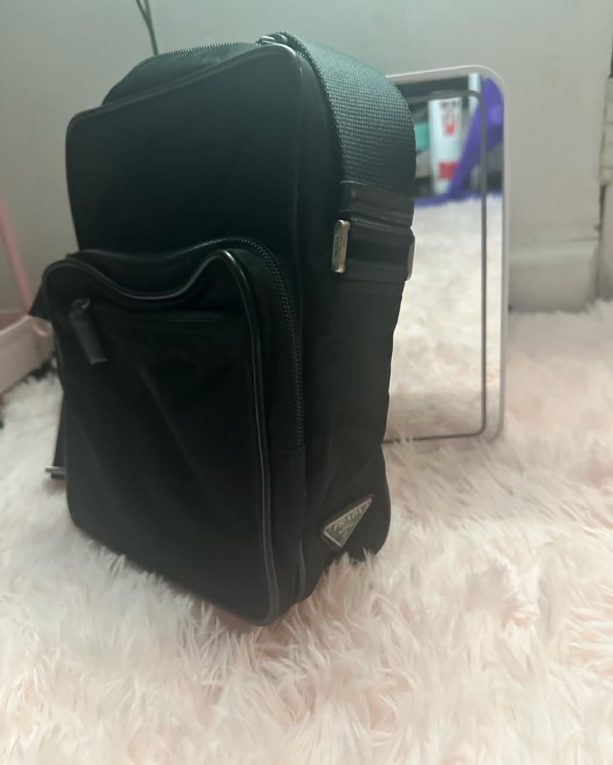 black Prada crossbody - Image 1