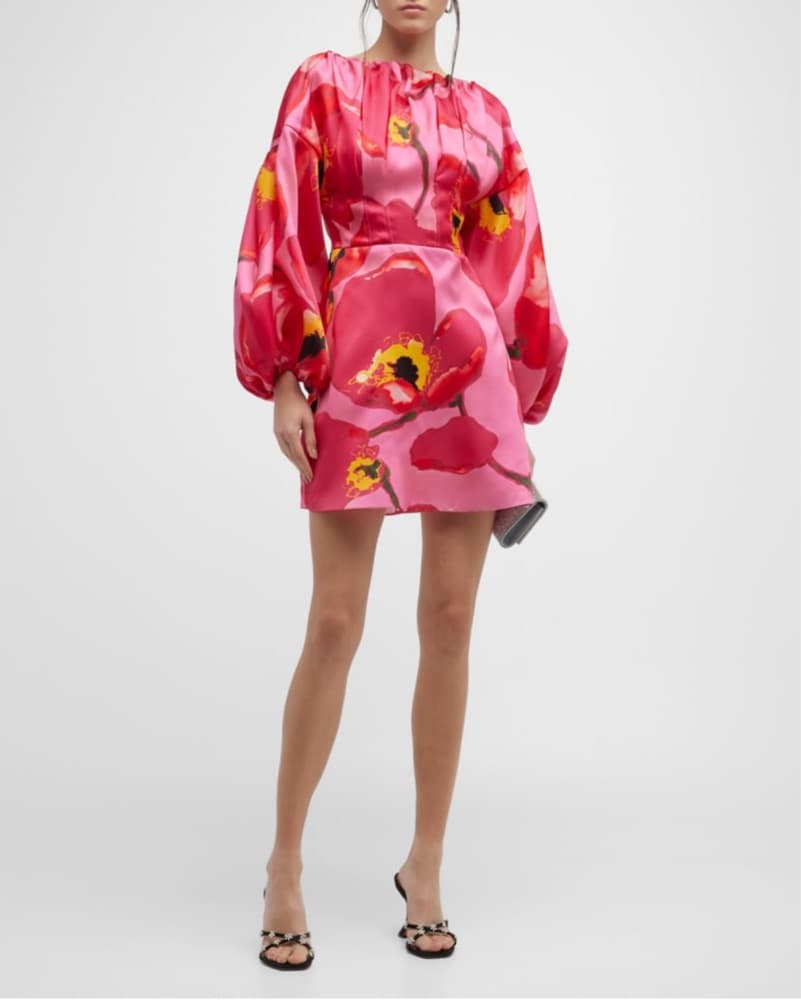 Carolina Herrera Balloon Sleeve Mini - Image 1