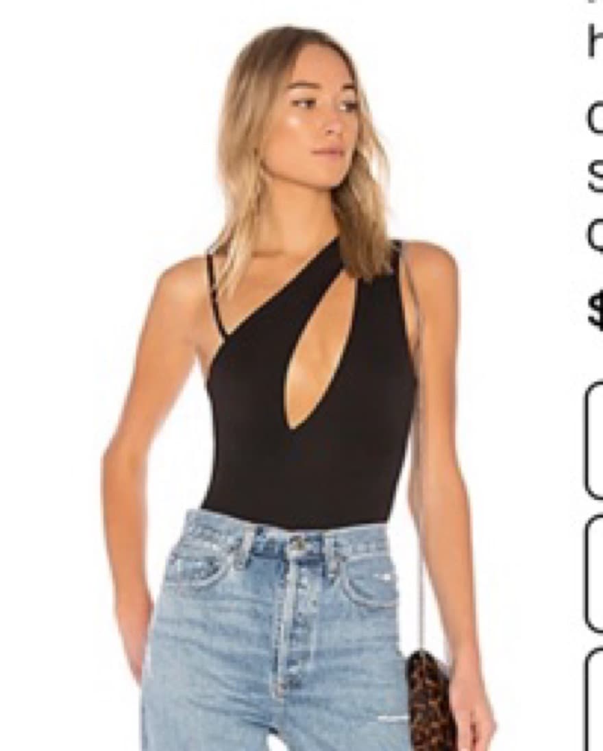 h:ours cut out bodysuit  - Image 1