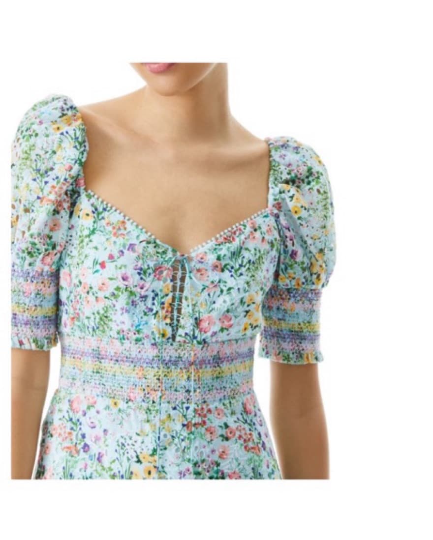 Alice + Olivia Crawford Floral Dress - Image 3