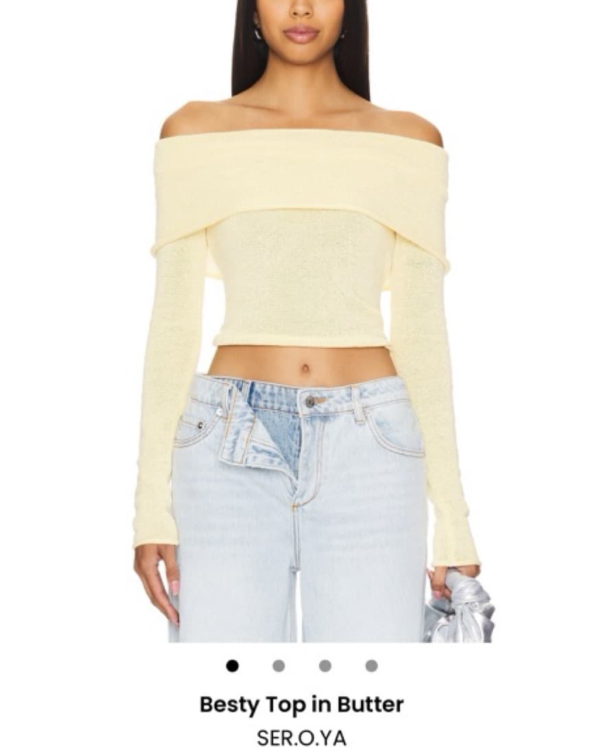 ser.o.ya butter top - Image 2