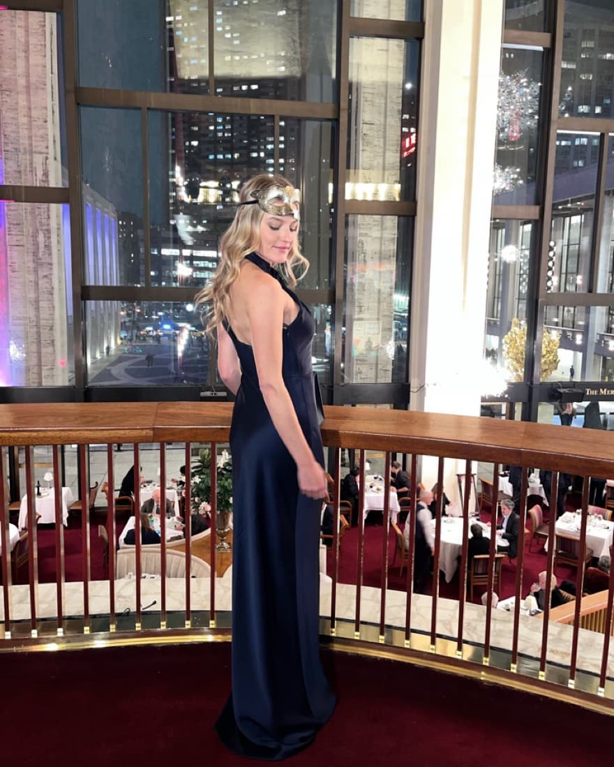 Jason Wu Navy Blue Gown  - Image 5