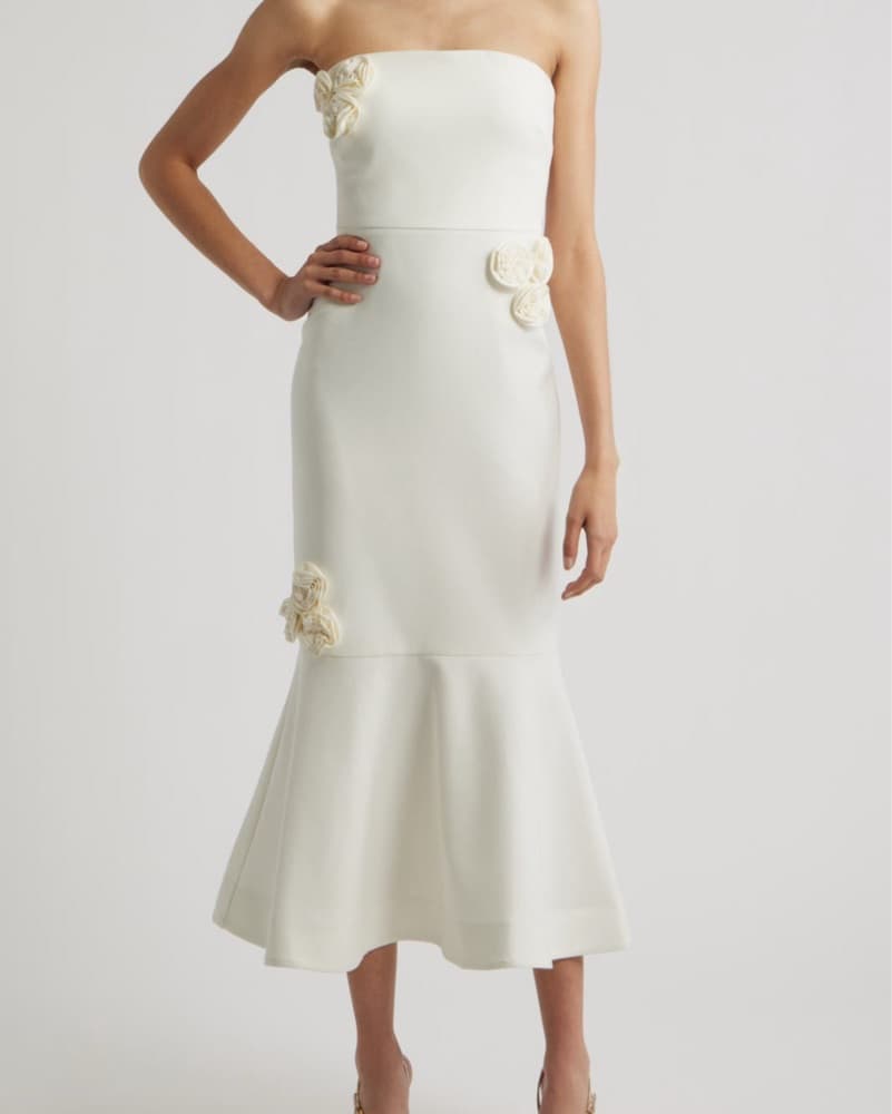 LIKELY llene Strapless Cocktail Dress - Image 1