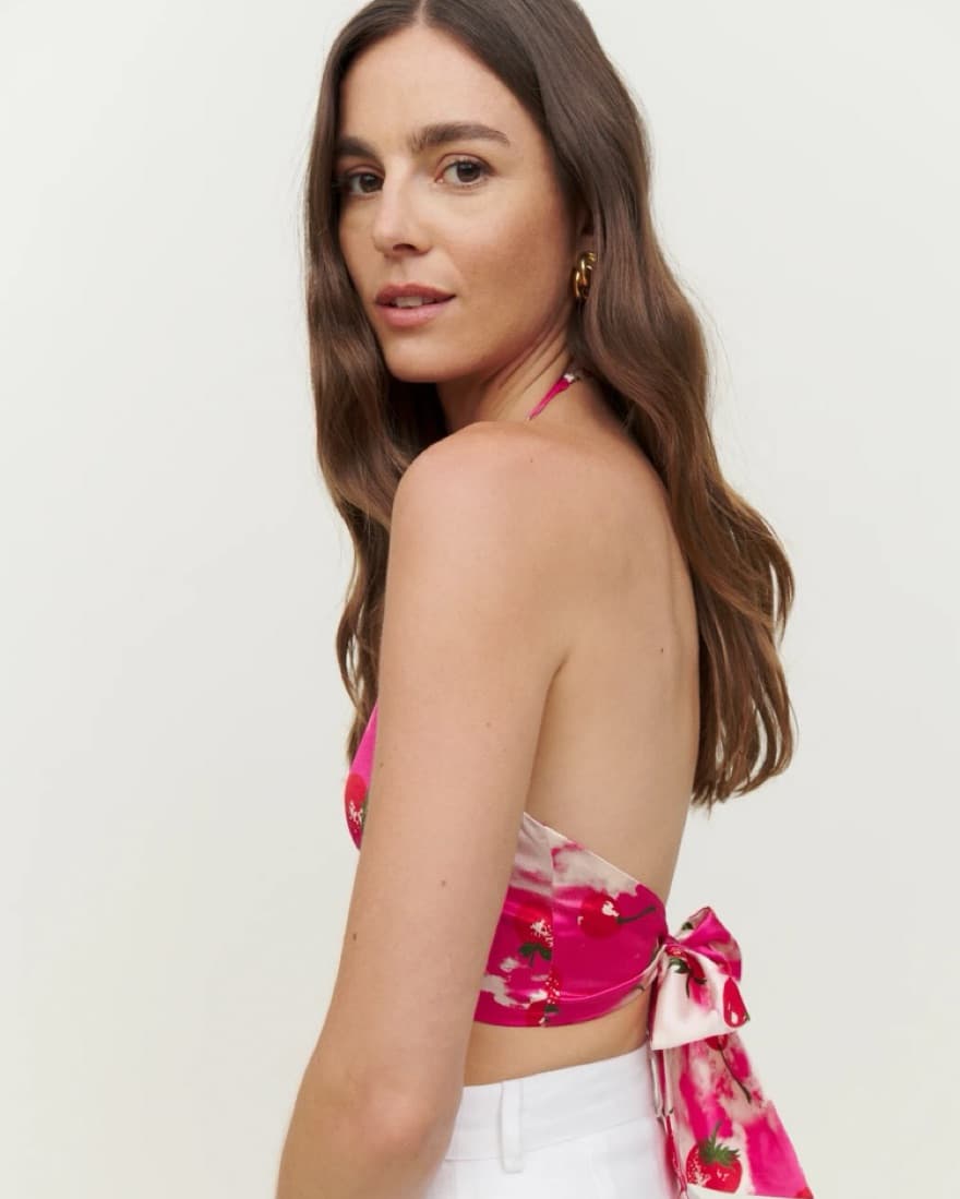 Reformation Silk Top - Image 2