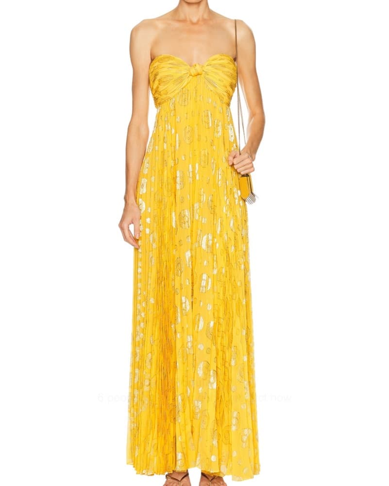 Alexis Soleil Dress in Marigold  - Image 4