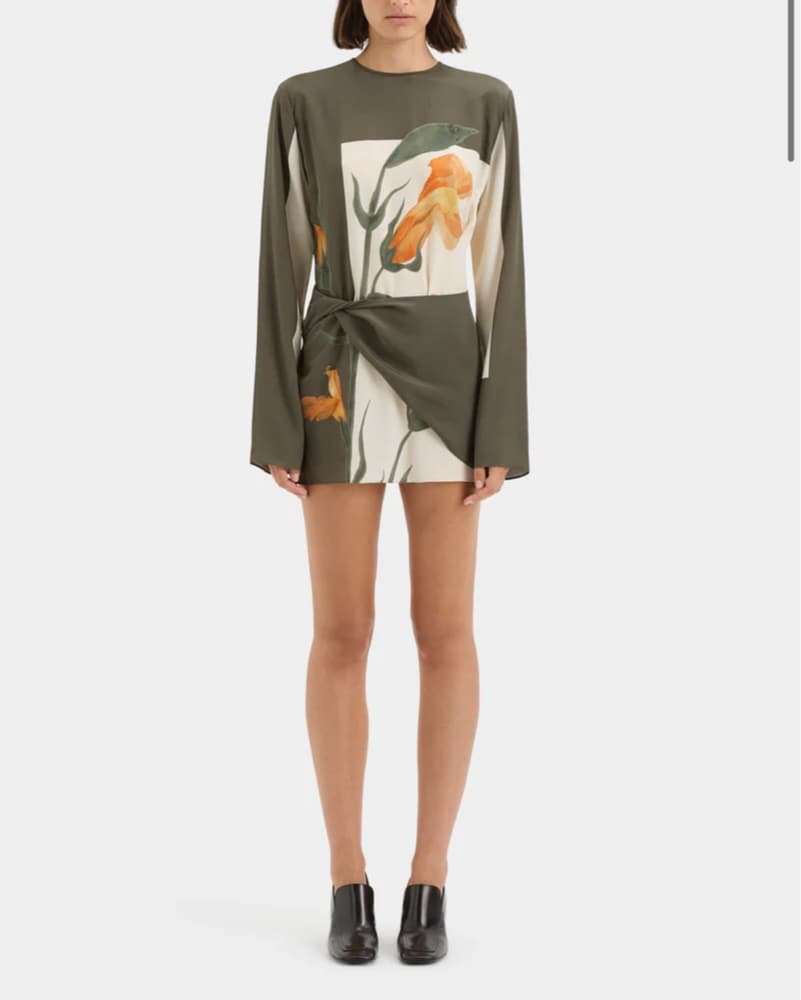 SIR the label CONSTANCE TWIST MINI DRESS - Image 3