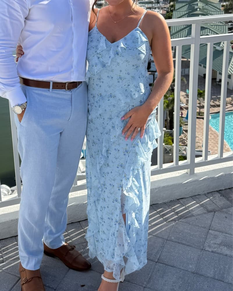 Floral Maxi Dress - Image 1
