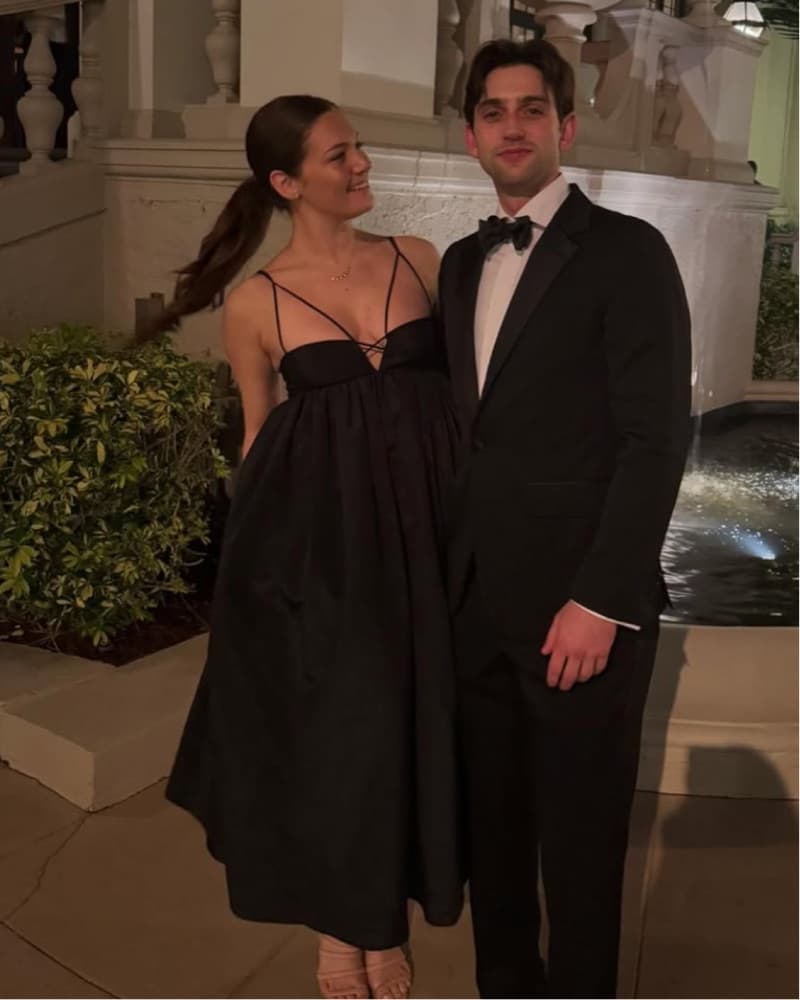 Strappy Black Midi Dress - Image 1