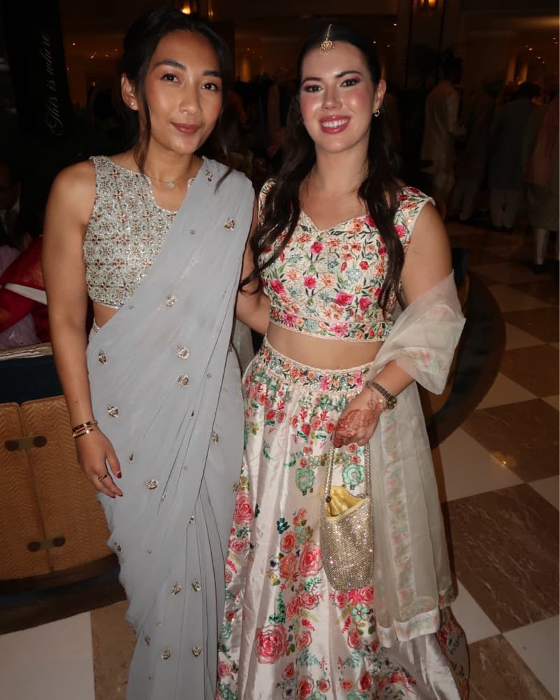 Vibrant Floral Printed Lehenga Set - Image 2