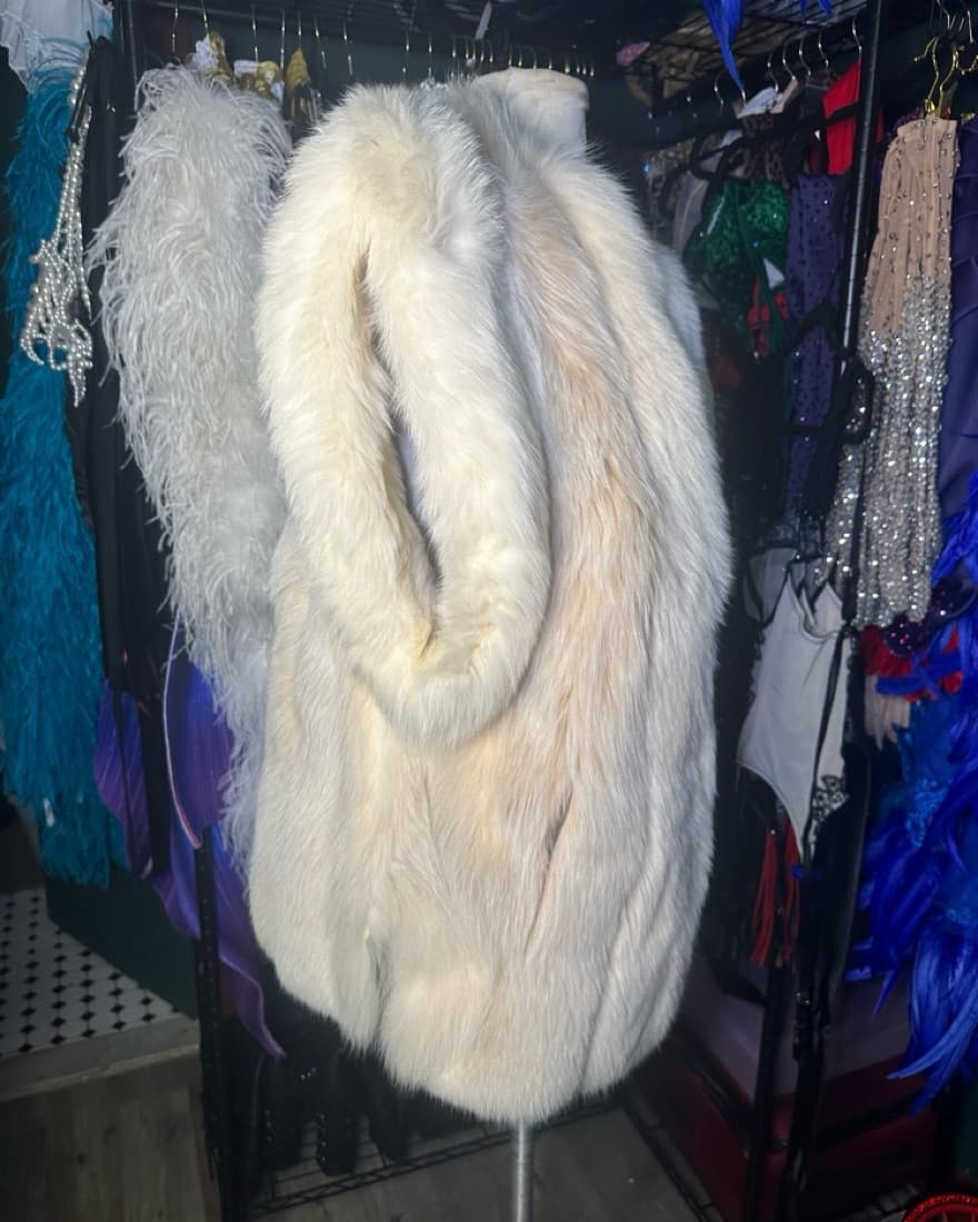 Vintage Fox Fur Vest - Image 2