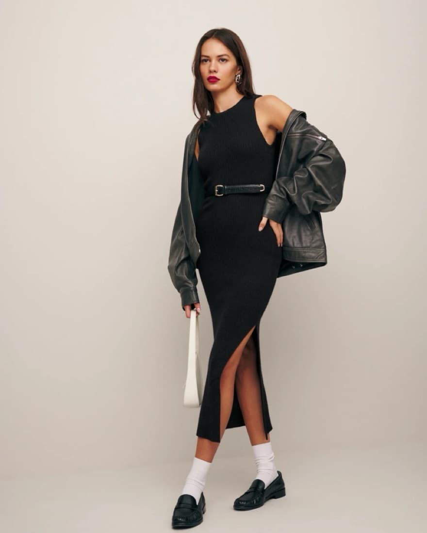 Reformation Basil Cashmere Sleeveless Sw - Image 1