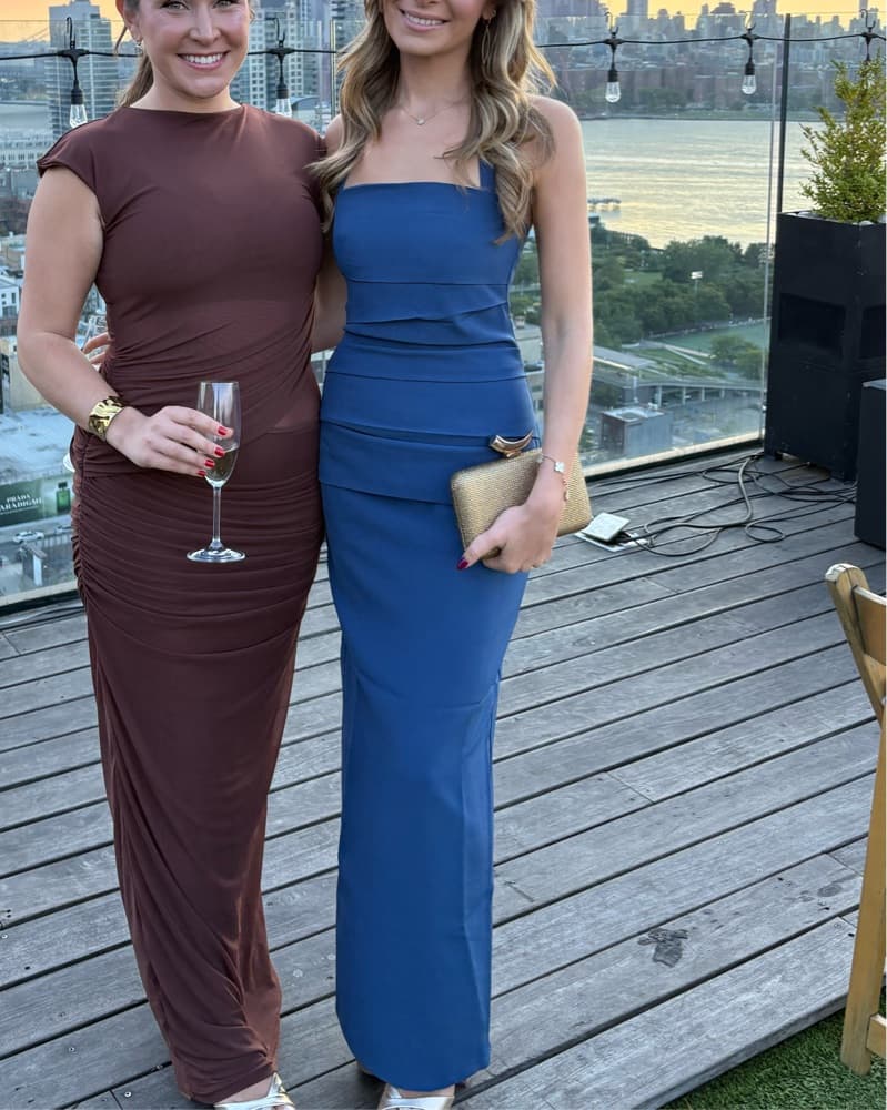 Navy Blue Gown/Maxi - Image 3