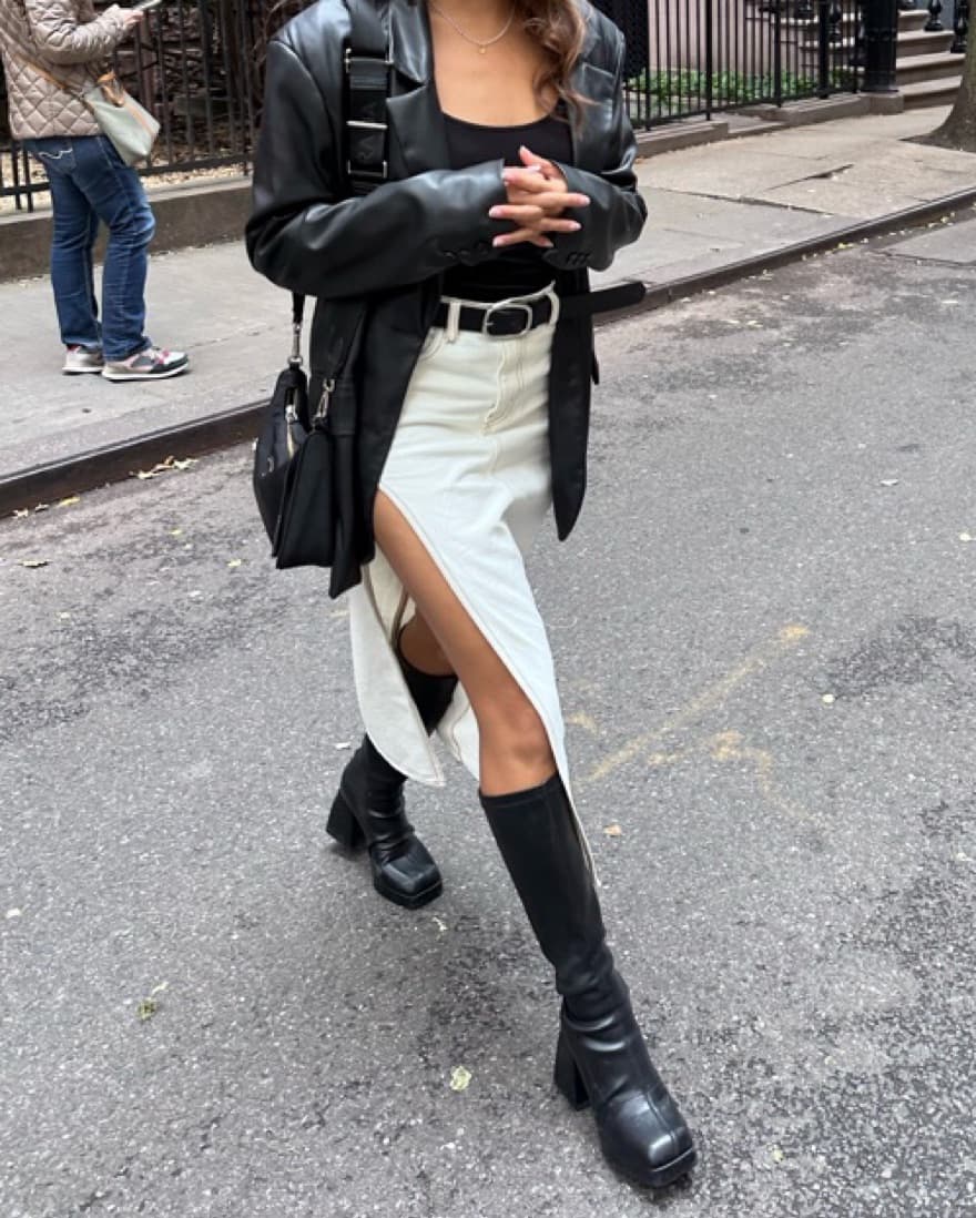 Side Slit Skirt - Image 3