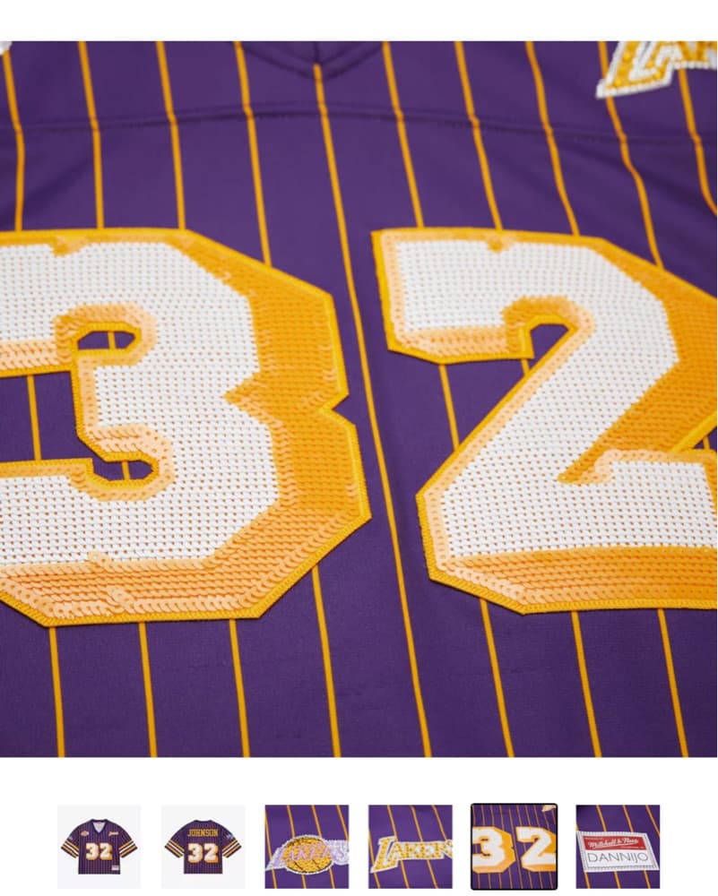 Mitchell & Ness x Dani Jo Lakers Jersey  - Image 4