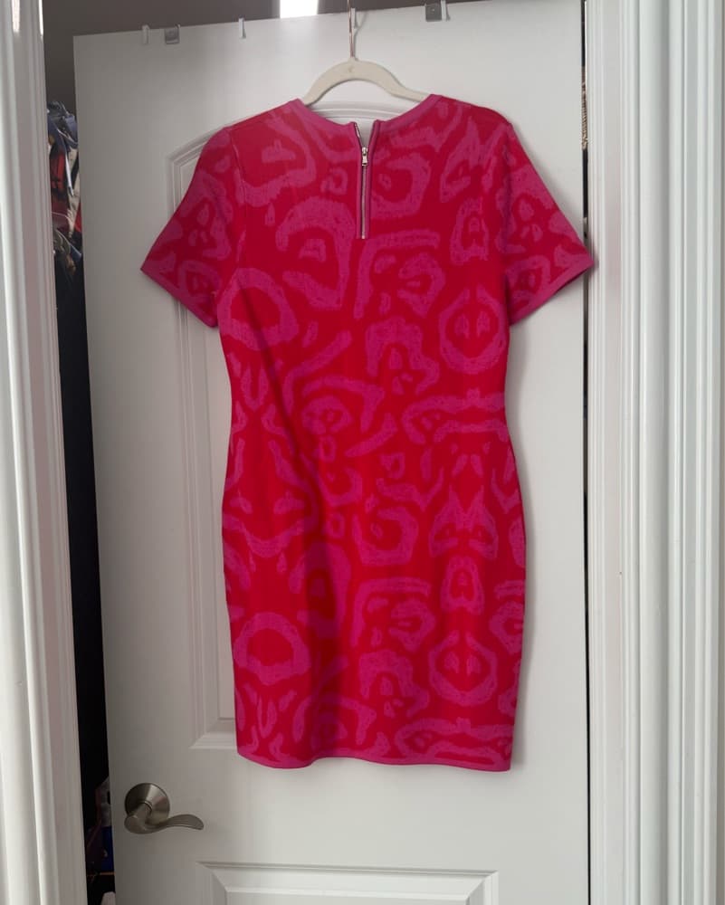 Milly Jacquard Knit Mini Dress - Image 3