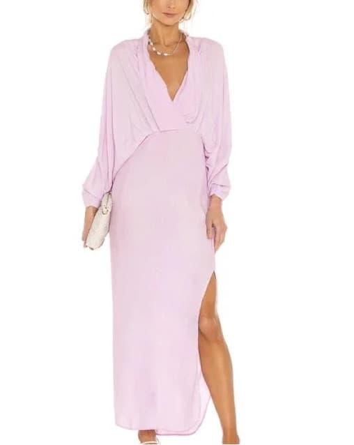 SWF Lavender Sunset Kimono Maxi Dress - Image 2