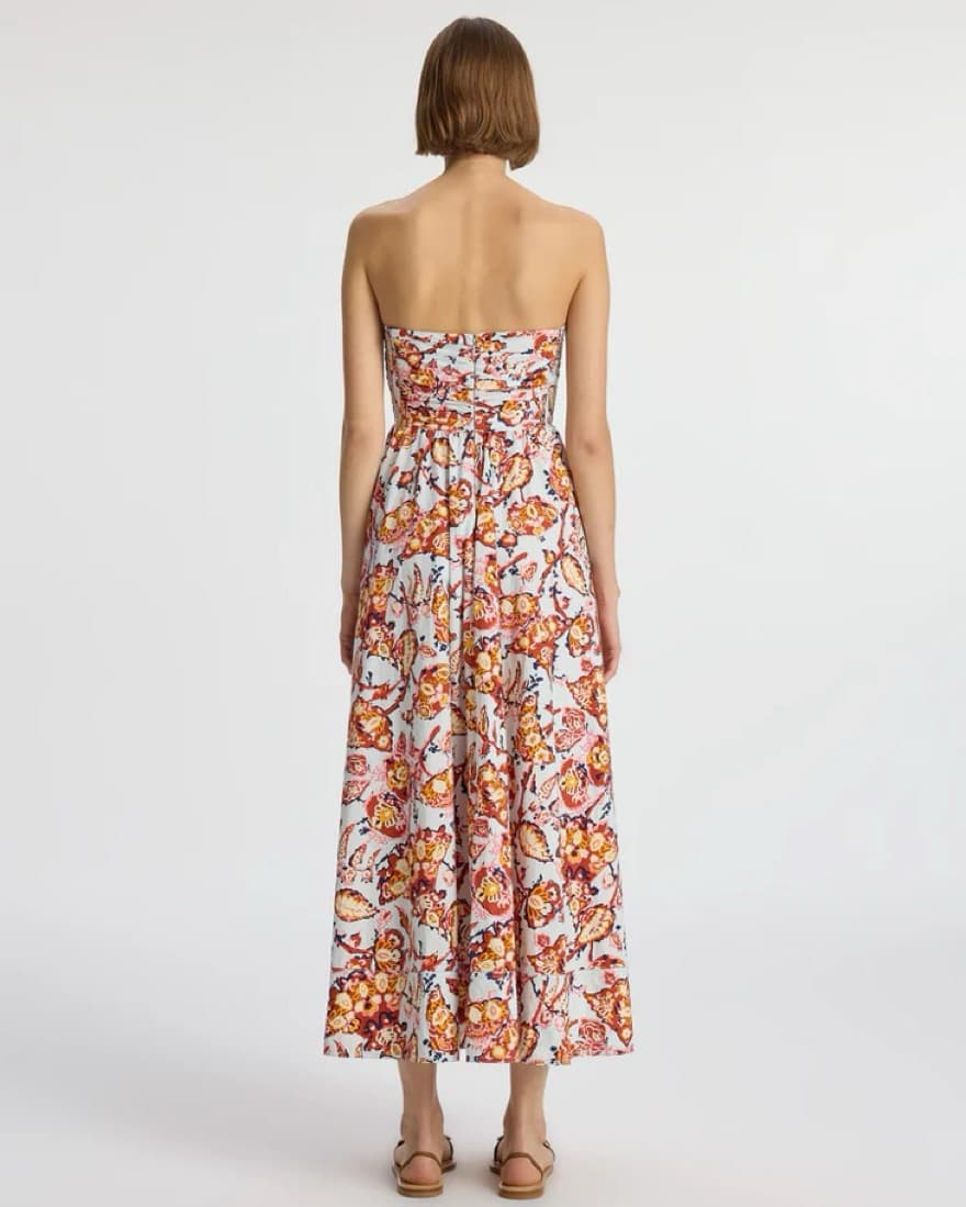ALC Tate Strapless Midi Dress - Image 5