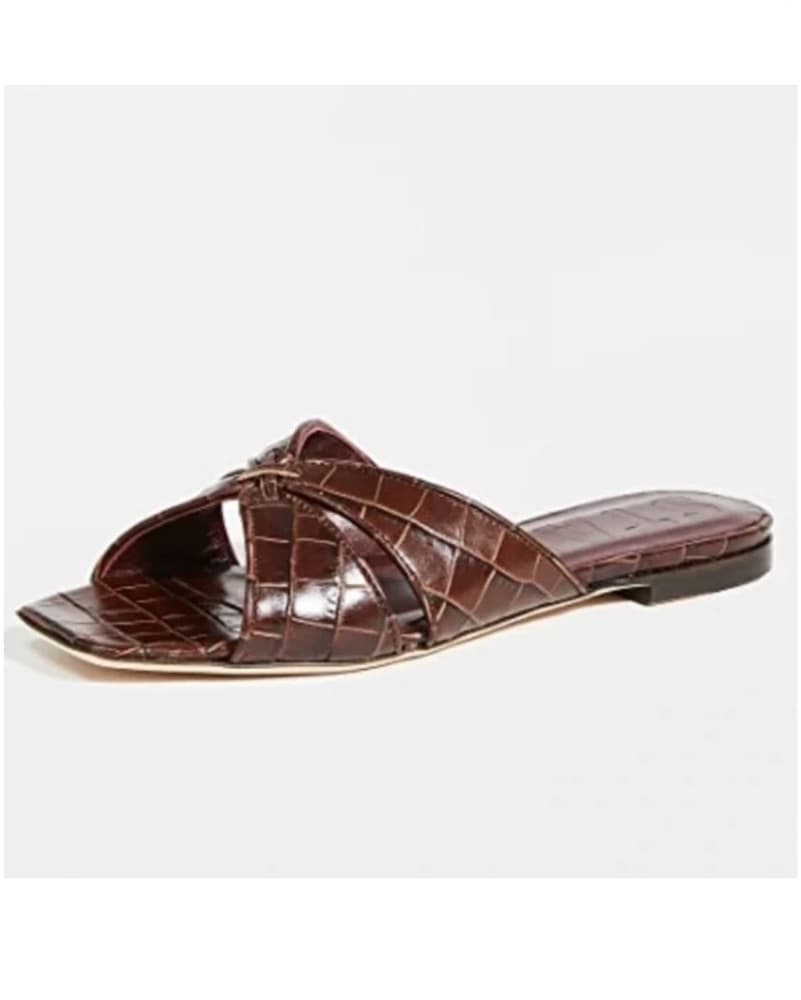 Chic Croc Slide Sandals - Image 1