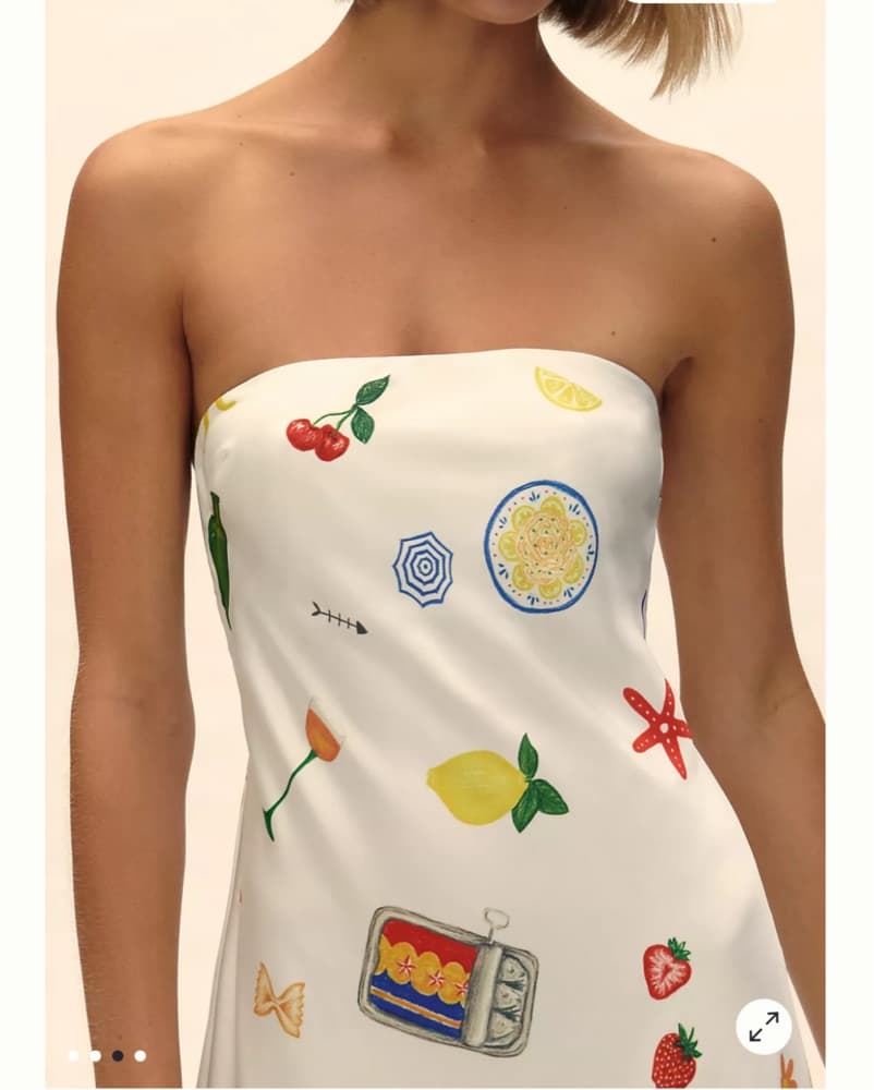 Strapless Maxi Dress - Image 3