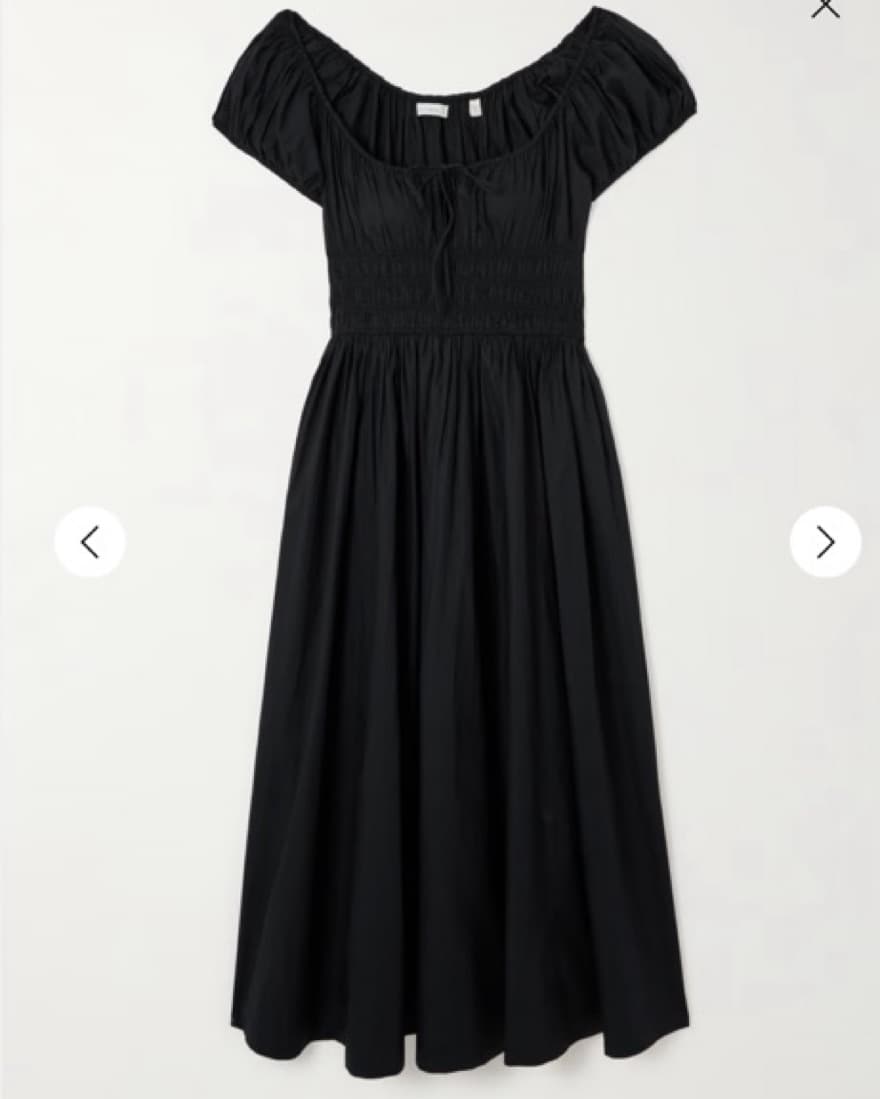DÔEN + NET SUSTAIN Poplin Midi Dress - Image 1