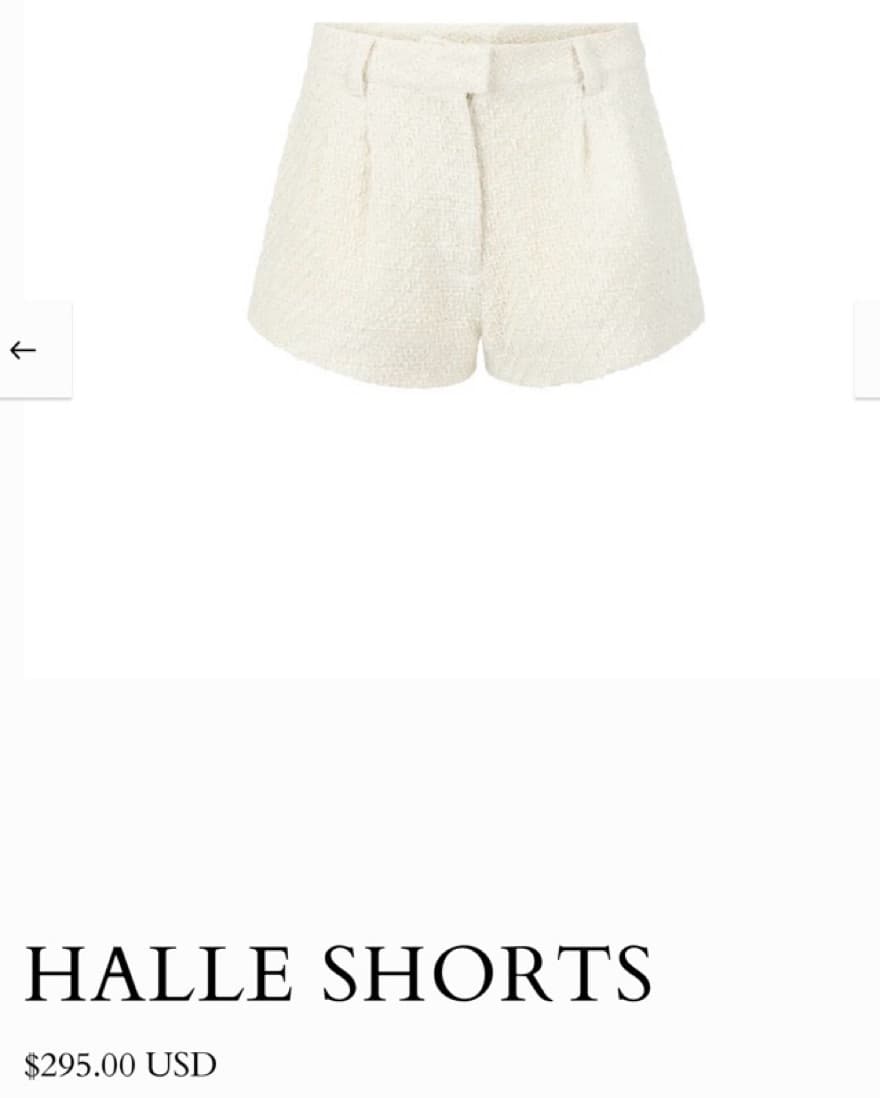 Chic White Shorts Set - Image 2