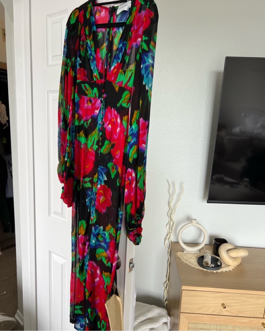 Rat Boa Floral Gown  - Image 2