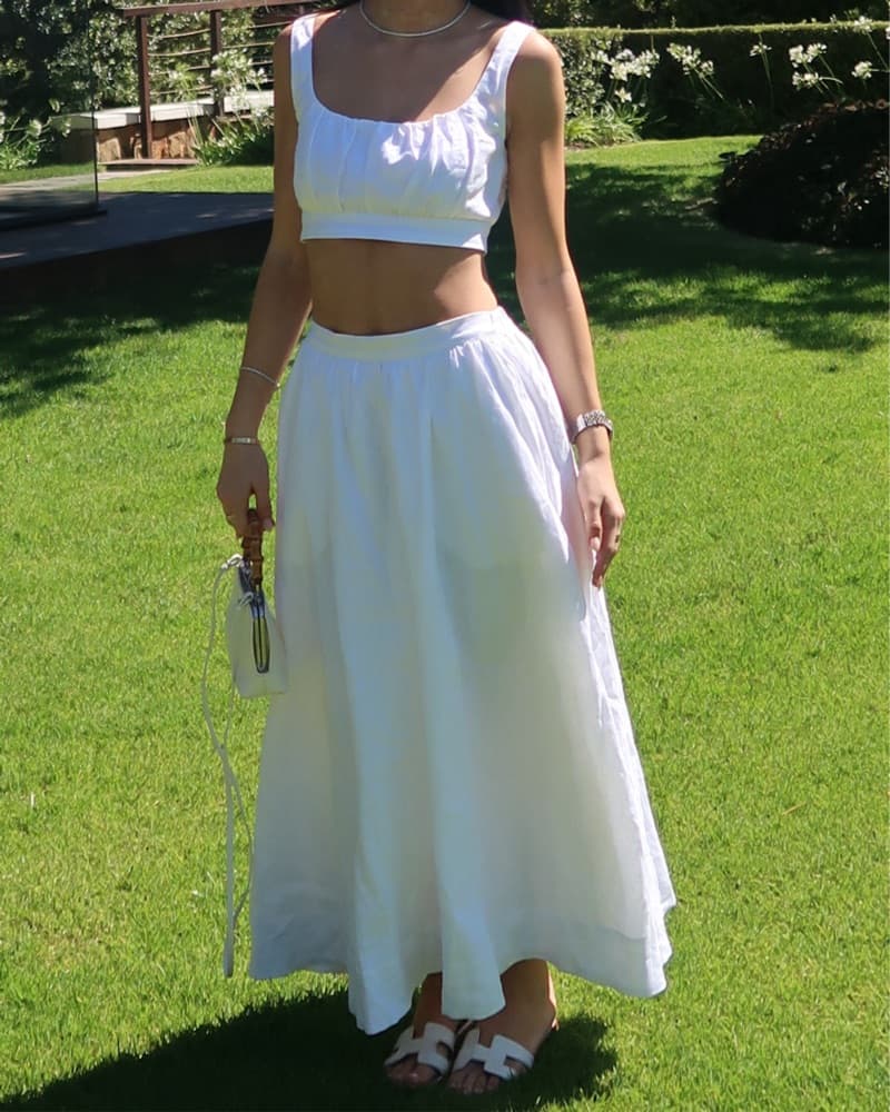 Reformation Shannon Linen Two Piece - Image 3