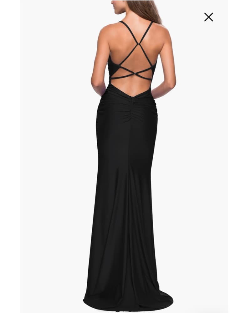 La Femme Black Gown - Image 2