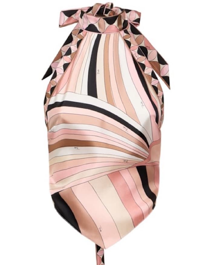 Pucci Iride Halter And Skirt Set - Image 4