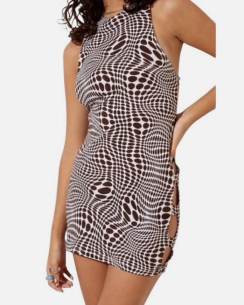 Cutout Mini Dress - Image 2