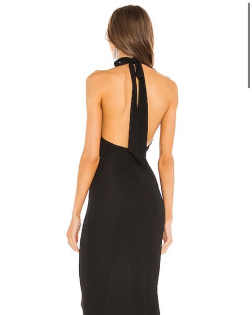 x REVOLVE Cross Front Maxi Dress in Blac - Image 2