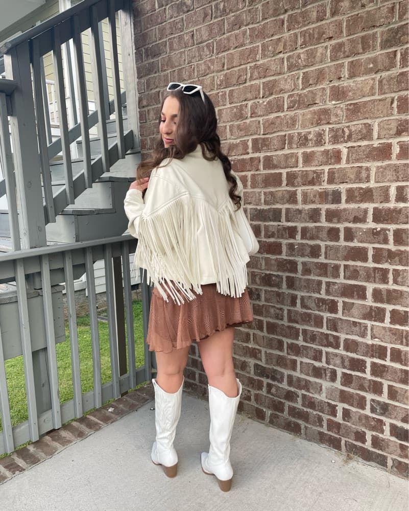 Nasty Gal fringe Jacket  - Image 2
