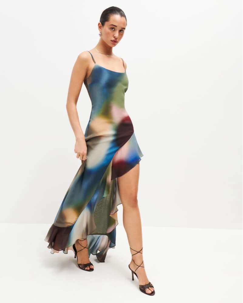 Vibrant Tie-Dye Maxi Dress - Image 1