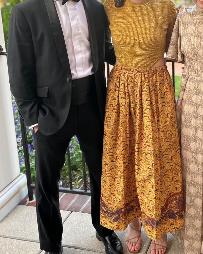 Gold Ulla Johnson Dress - Image 1